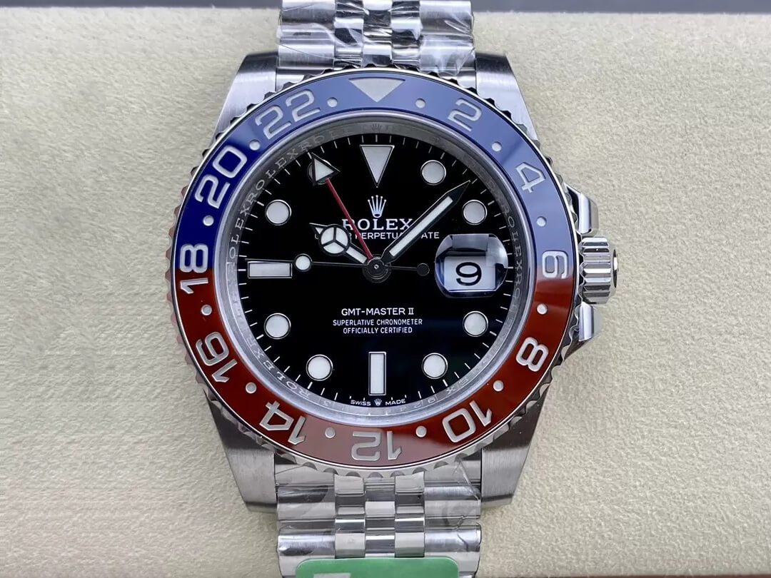 Replica R01ex GMT Master II M126710BLRO-0001 1:1 Best Edition C+ Factory Steel Strap