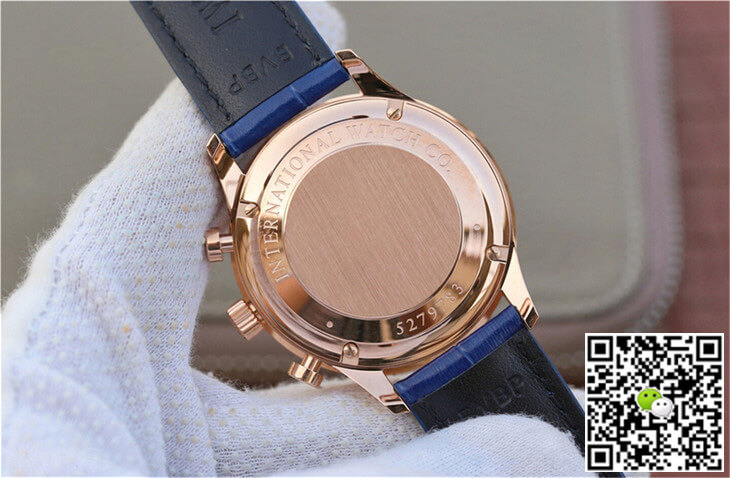 Replica IWC Portuguese ZF Factory 1:1 Best Edition Blue Strap