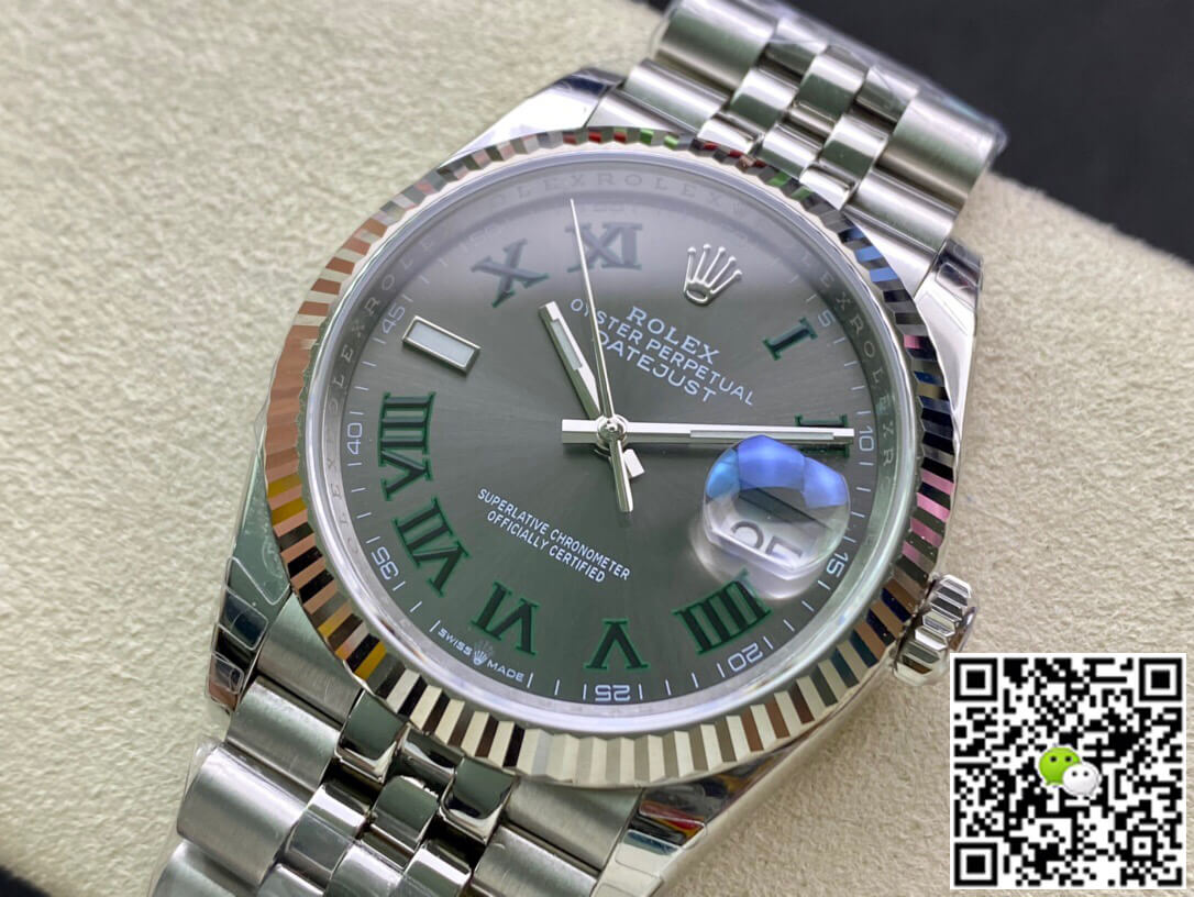 Replica R01ex Datejust M126234-0045 36MM 1:1 Best Edition EW Factory Grey Dial