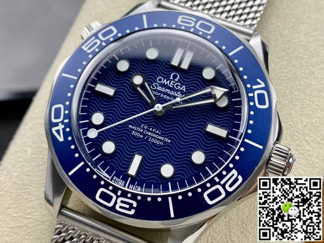 Replica 0me*ga Seamaster Diver 300M 210.30.42.20.03.002 1:1 Best Edition VS Factory Steel Strap