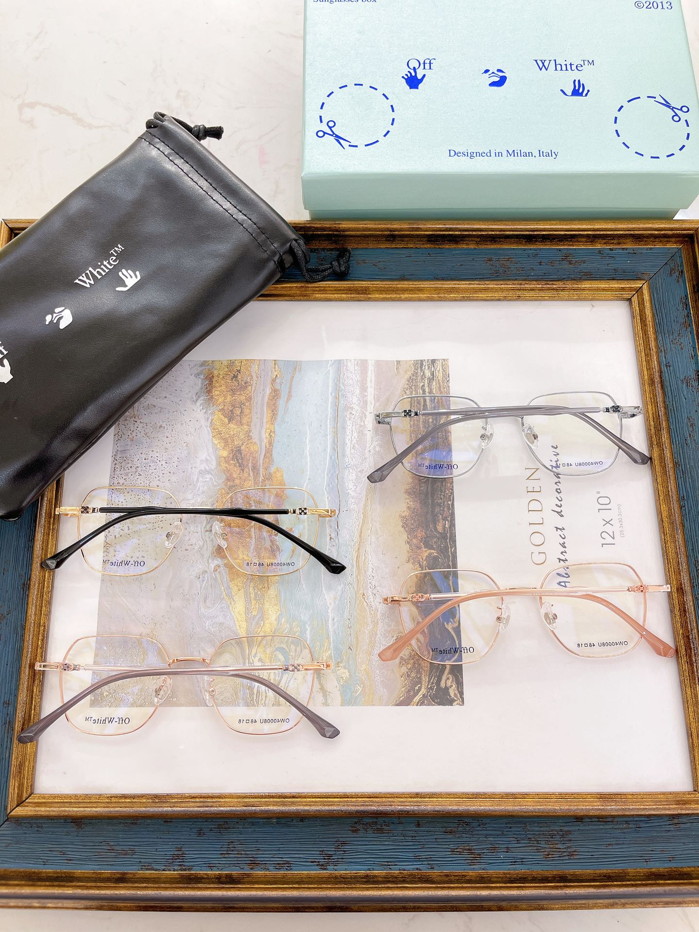 Off white glasses