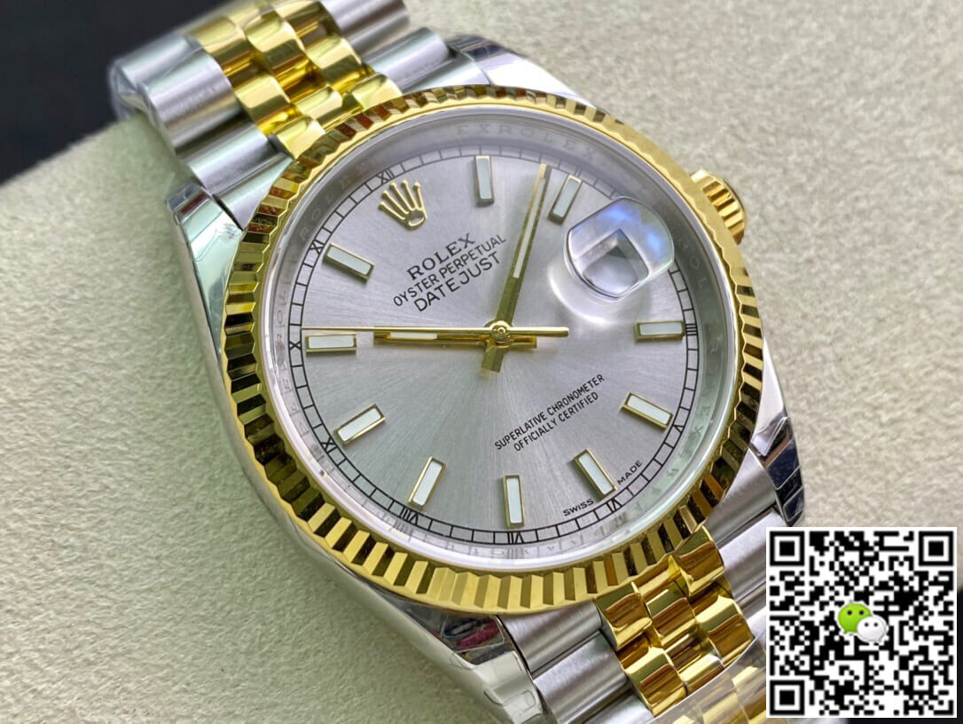 Replica R01ex Datejust 126233 36MM 1:1 Best Edition EW Factory Yellow Gold