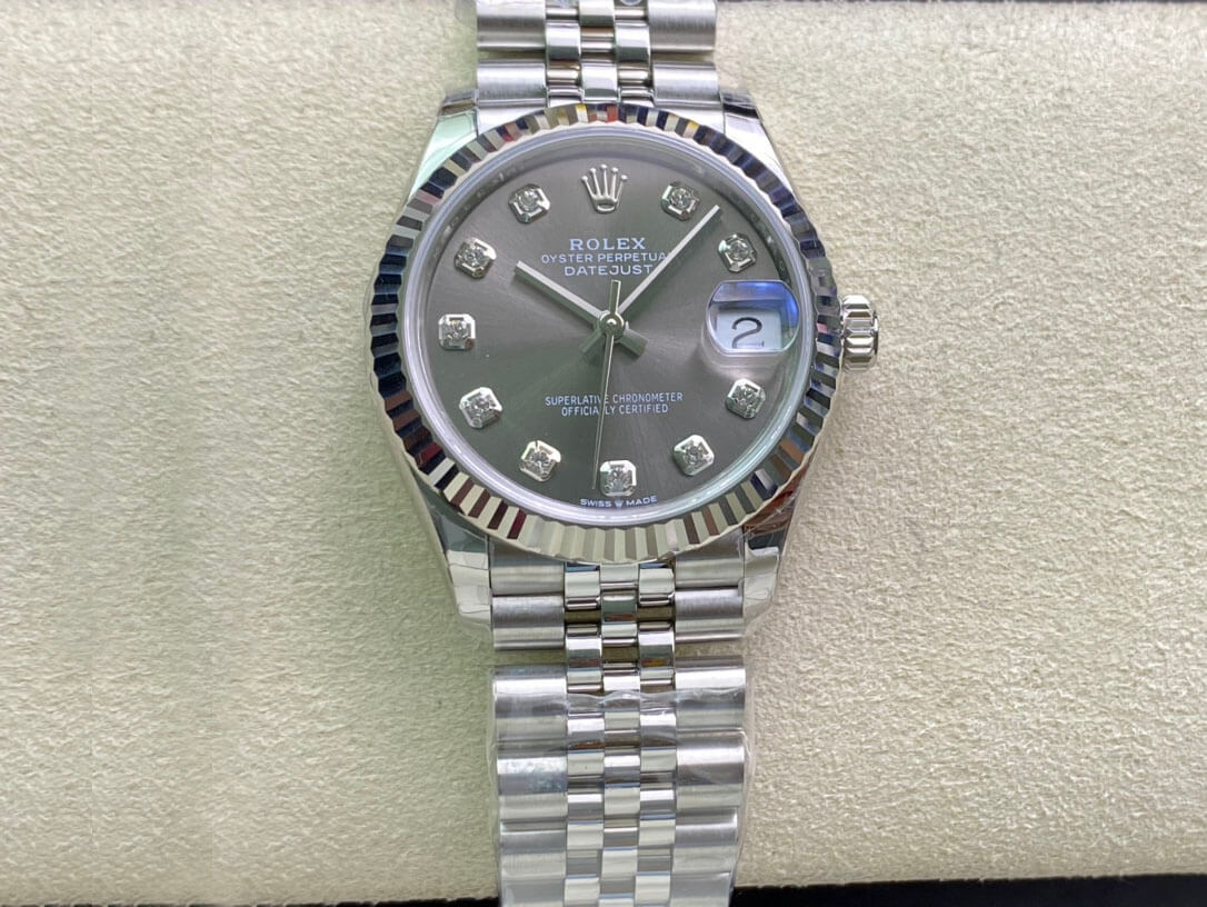 Replica R01ex Datejust M278274-0008 31MM 1:1 Best Edition EW Factory Grey Dial