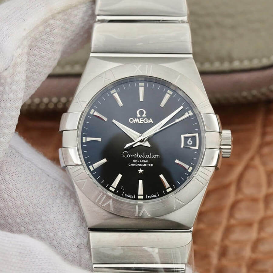 Replica 0me*ga Constellation 123.10.38.21.01.001 1:1 Best Edition VS Factory Black Dial