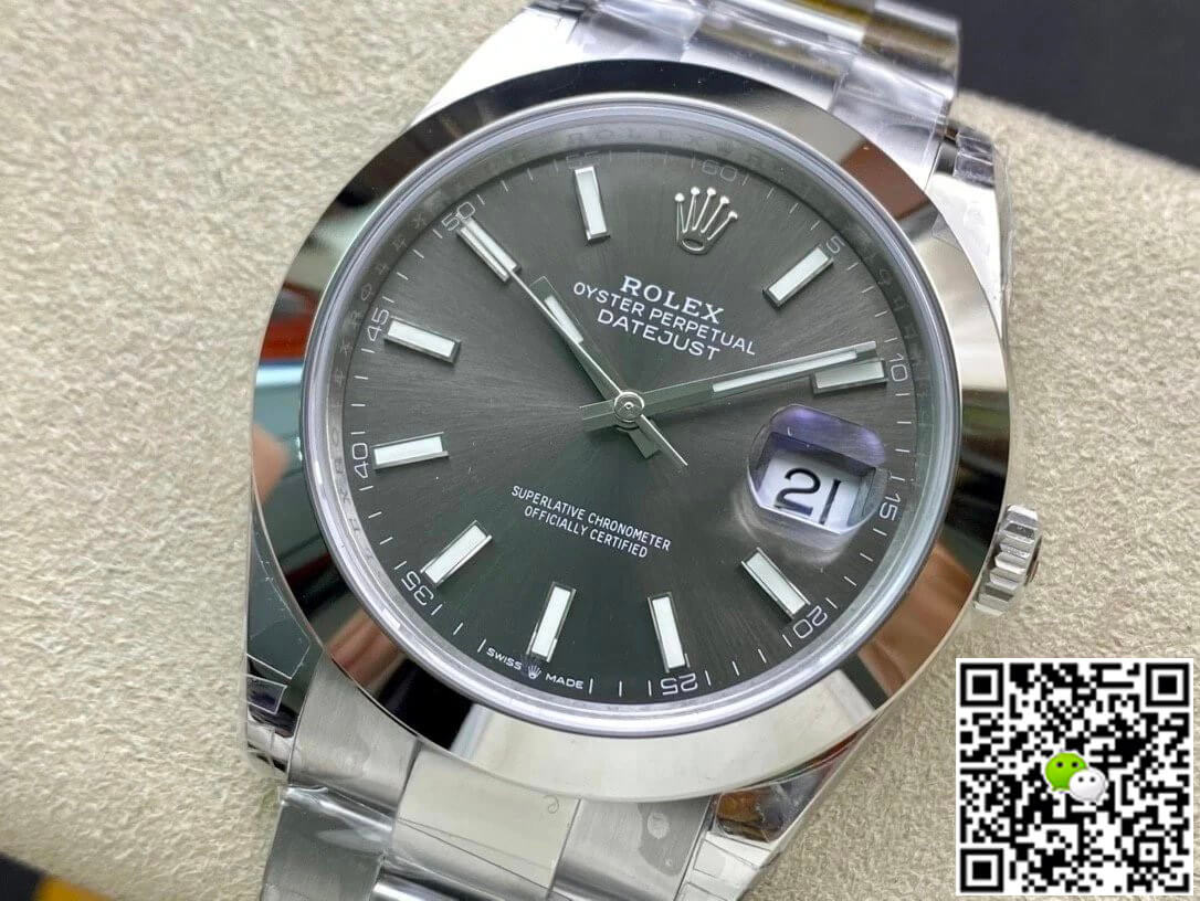 Replica R01ex Datejust M126300-0007 41MM 1:1 Best Edition VS Factory Gray Dial