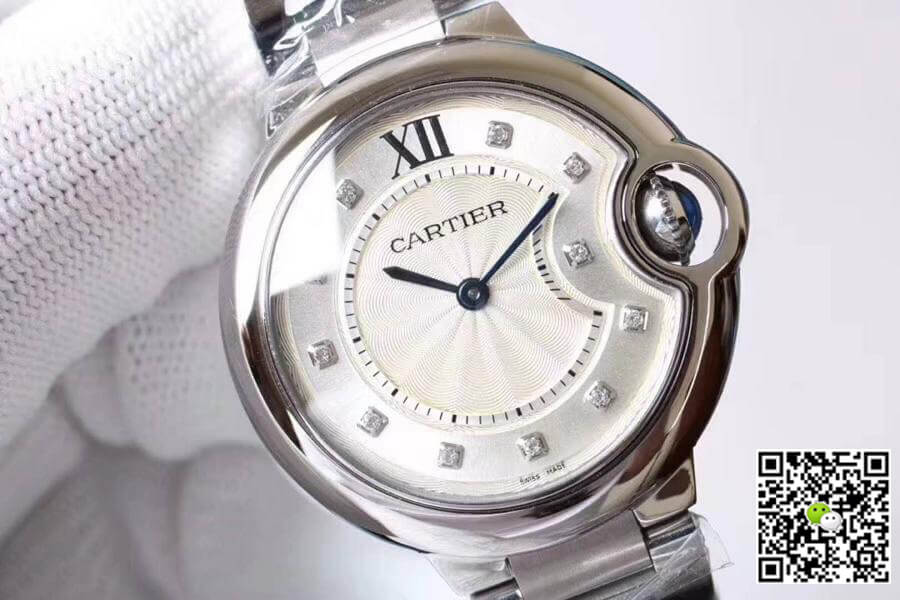 Replica Ballon Bleu De Ca*t1er WE9020 33mm V6 Factory 1:1 Best Edition Swiss ETA076