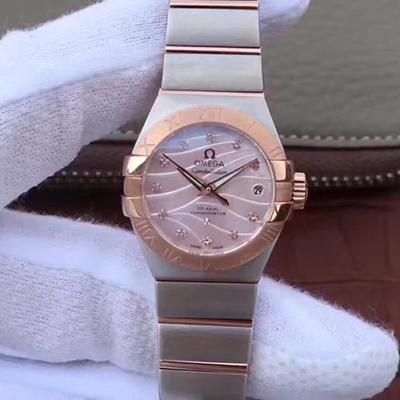 Replica 0me*ga Constellation Double Eagle Lady 3S Factory 27mm 1:1 Best Edition Swiss ETA8520