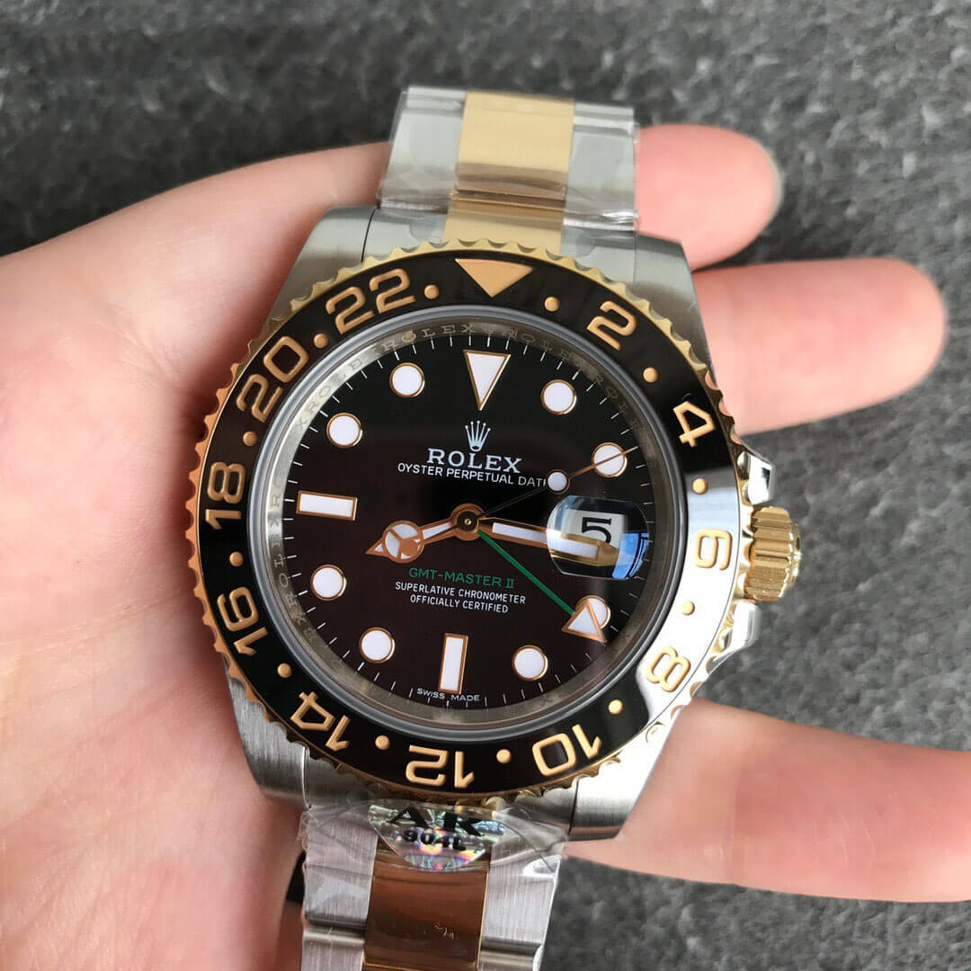 Replica R01ex GMT Master II 116713-LN-78203 1:1 Best Edition AR Factory Black Dial
