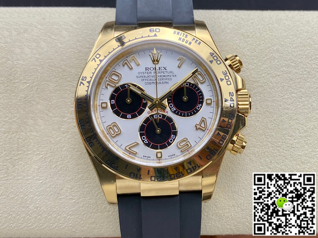 Replica R01ex Cosmograph Daytona 116528 1:1 Best Edition Clean Factory Rubber Strap