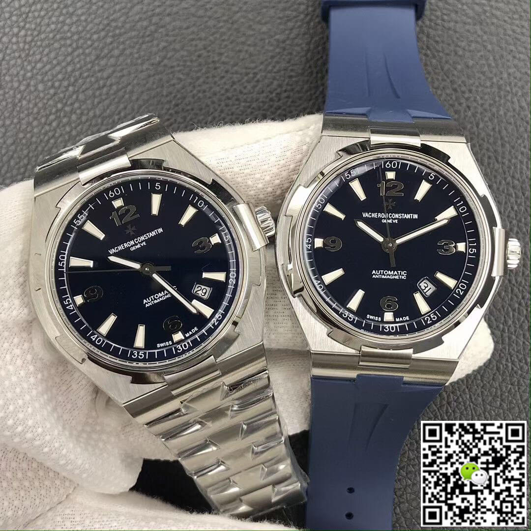 Replica Vacheron C0nstan1n Overseas 47040 1:1 Best Edition 8F Factory Blue Dial