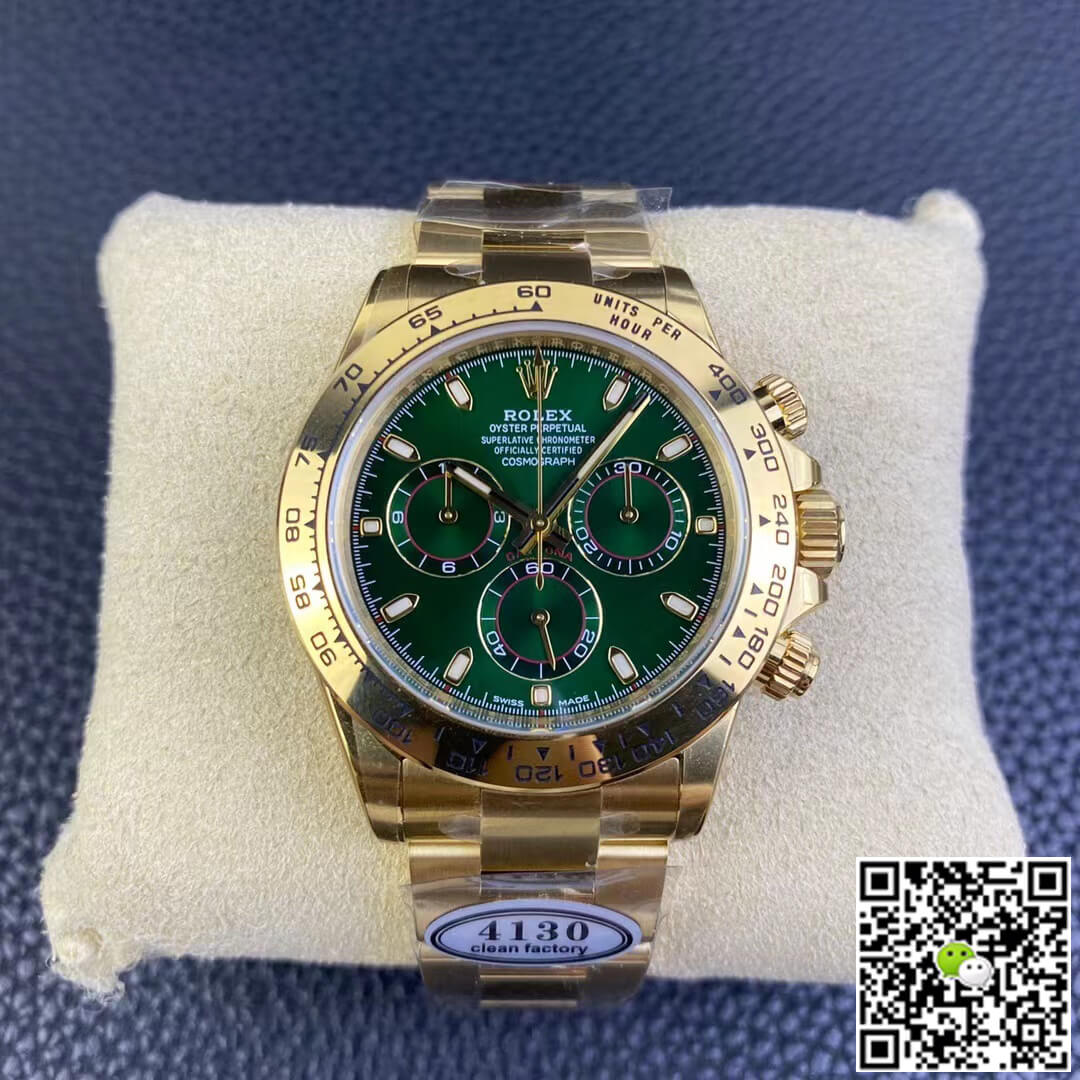 Replica R01ex Cosmograph Daytona M116508-0013 1:1 Best Edition Clean Factory Green Dial
