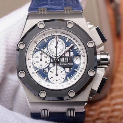 Replica Audemars P1g*et Royal Oak Offshore 26078PO.OO.D018CR.01 1:1 Best Edition JF Factory Blue Dial Swiss ETA3126