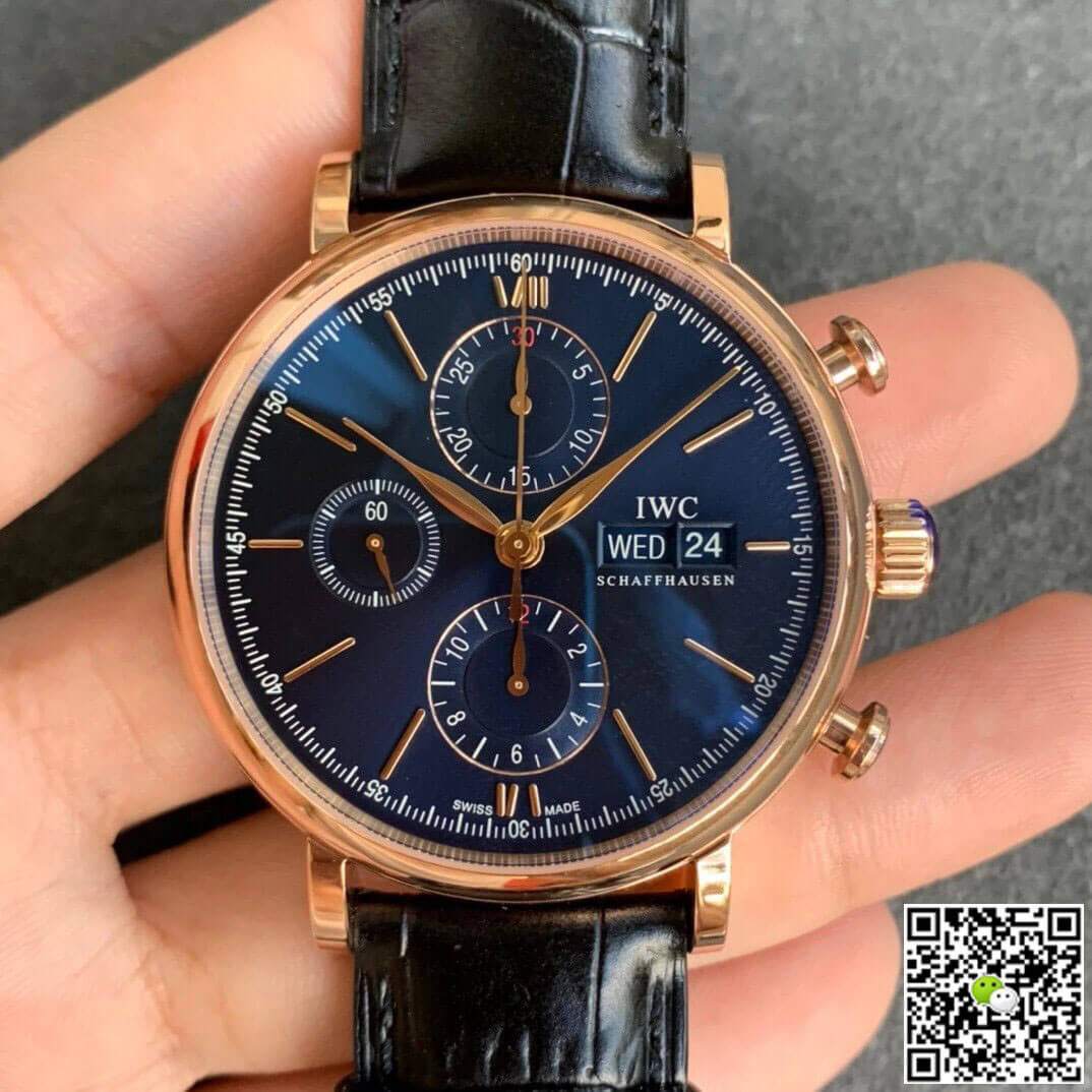 Replica IWC Portofino IW391035 1:1 Best Edition ZF Factory Blue Dial