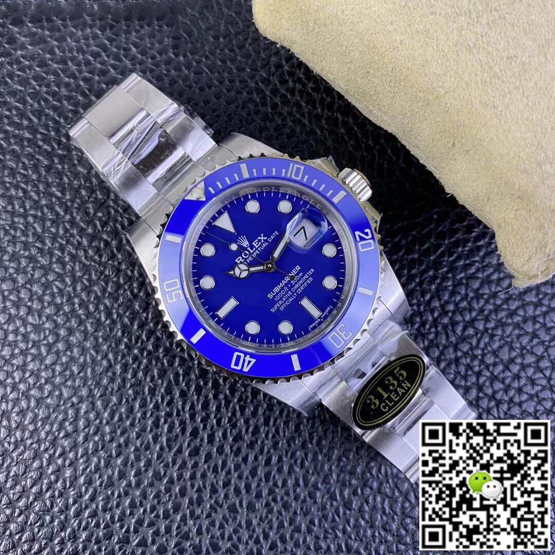Replica R01ex Submariner 116619LB-97209 40MM 1:1 Best Edition Clean Factory V5 Blue Dial