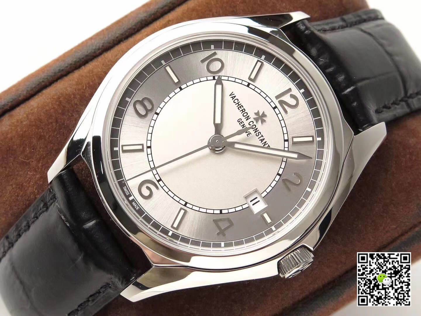 Replica Vacheron C0nstan1n Fiftysix 4600E/000A-B442 1:1 Best Edition ZF Factory Grey Dial