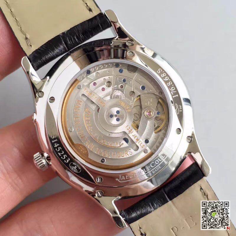 Replica Jaeger-LeCoultre Master Ultra Thin 1378480 ZF Factory Men Watches 1:1 Best Edition Swiss ETA938 Black Dial