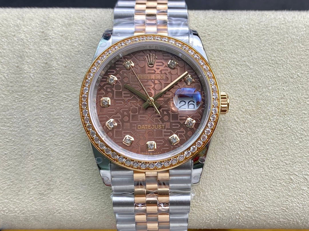 Replica R01ex Datejust M126281RBR-0013 1:1 Best Edition BP Factory Brown Dial
