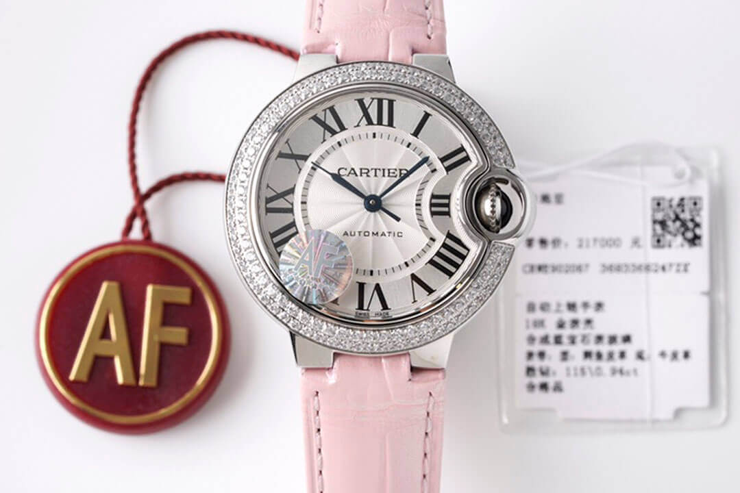 Replica Ballon Bleu De Ca*t1er 33MM WE902067 1:1 Best Edition AF Factory Silver Dial