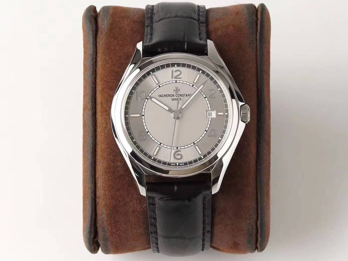 Replica Vacheron C0nstan1n Fiftysix 4600E/000A-B442 1:1 Best Edition ZF Factory Grey Dial