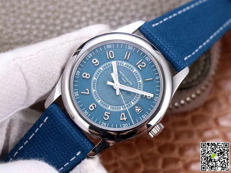 Replica Pat*k Phi1i*pe Calatrava 6007A-001 1:1 Best Edition ZF Factory Blue Dial