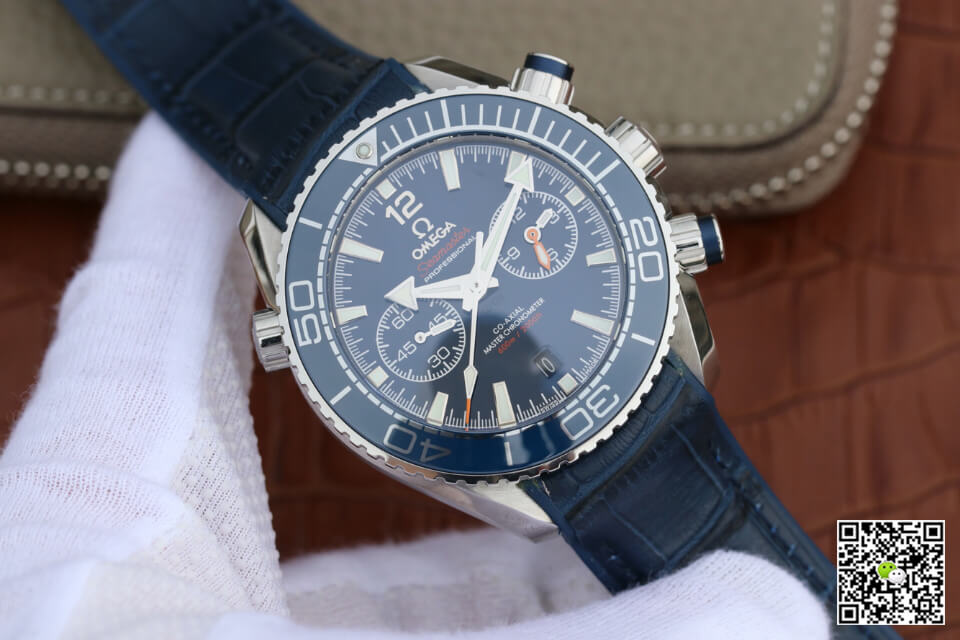 Replica 0me*ga Seamaster Ocean Planet 600M 215.33.46.51.03.001 1:1 Best Edition OM Factory Blue Bezel