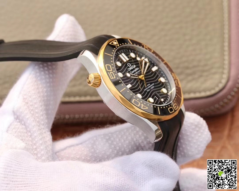 Replica 0me*ga Seamaster 210.22.42.20.01.001 1:1 Best Edition VS Factory Black Dial Swiss ETA8800