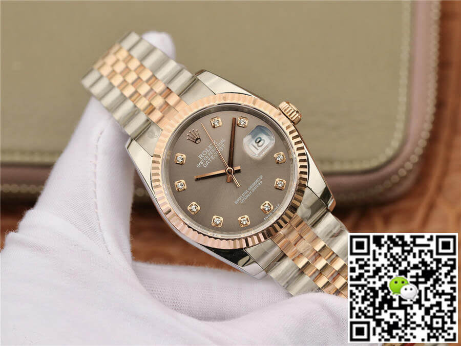 Replica R01ex Datejust 116231 1:1 Best Edition GM Factory D1am0nd-set Dial