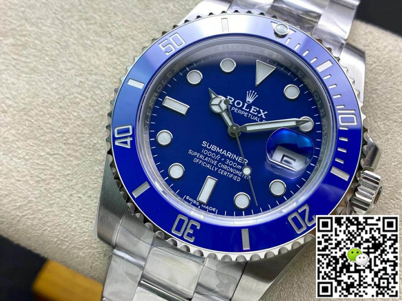 R01ex Submariner Replica 116619LB-97209 1:1 Best Edition VS Factory Blue Dial
