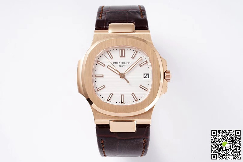 Replica Pat*k Phi1i*pe Nautilus 5711R-001 1:1 Best Edition PPF Factory V4 White Dial Swiss ETA324