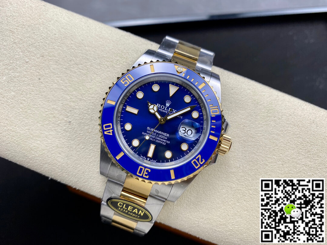 Replica R01ex Submariner M126613LB-0002 41MM 1:1 Best Edition Clean Factory Blue Dial