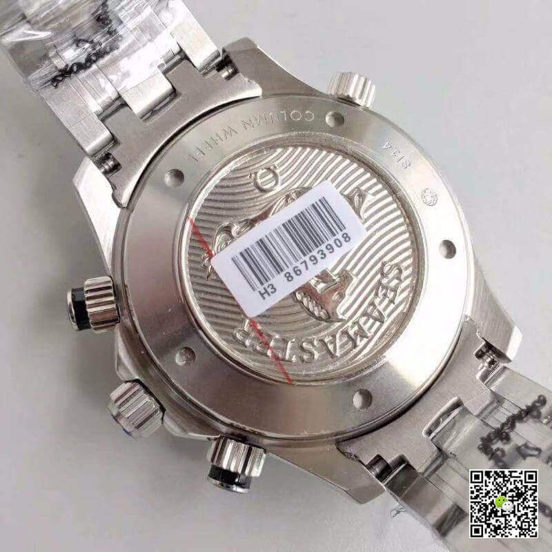 Replica 0me*ga Seamaster Diver 300M Chronograph 212.30.44.50.01.001 Mechanical Watches 1:1 Best Edition Swiss ETA7753 Black Dial