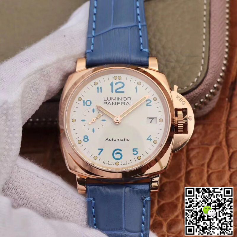 Replica Pa*e*a1 Luminor Due PAM00756 1:1 Best Edition VS Factory White Dial Swiss OP.XXXIV