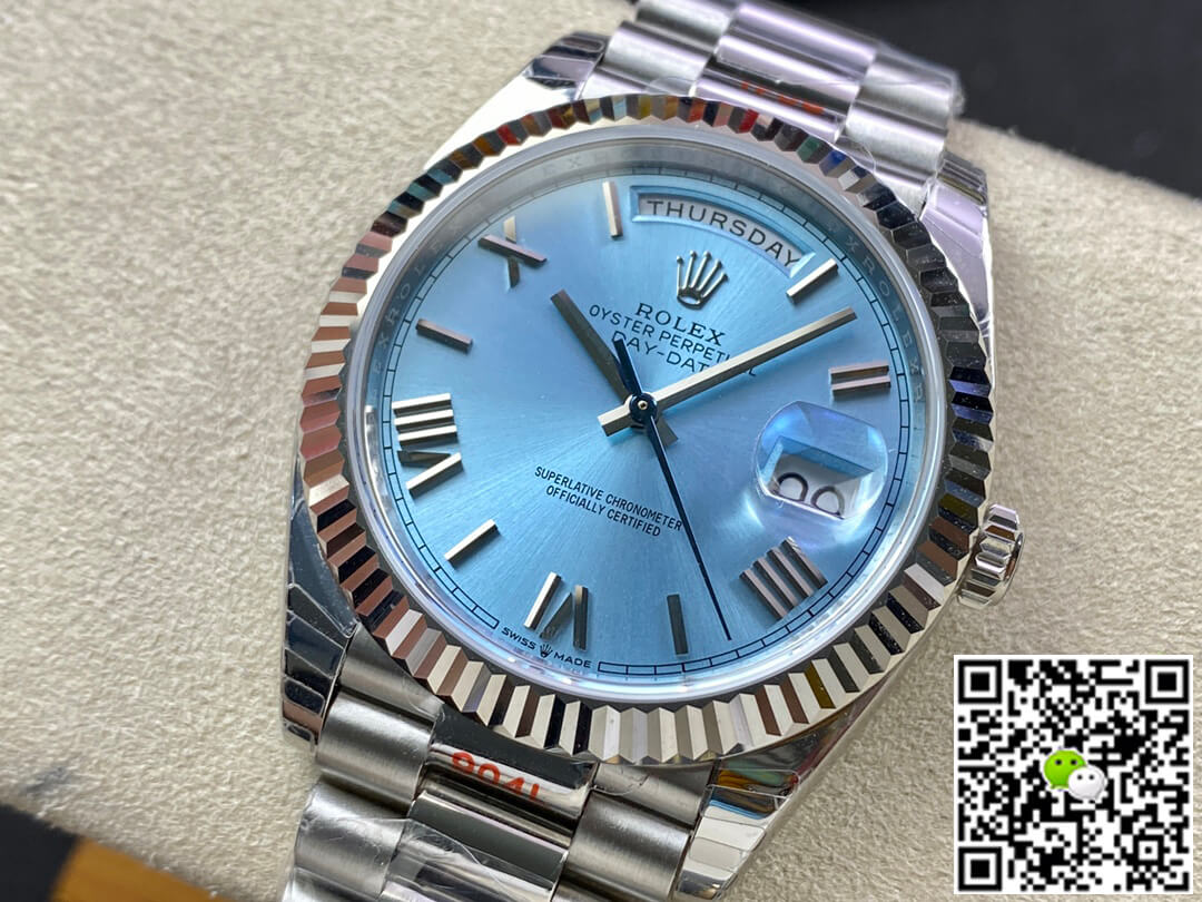 Replica R01ex Day Date M228236-0012 1:1 Best Edition EW Factory Stainless Steel