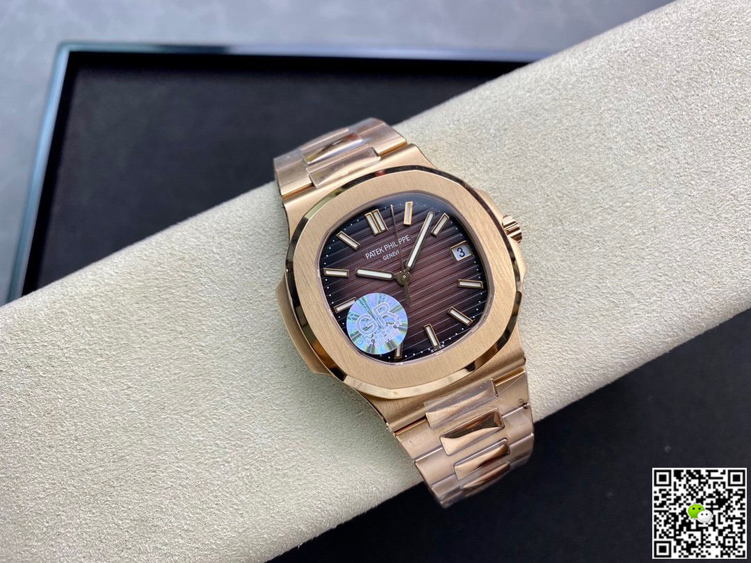 Replica Pat*k Phi1i*pe Nautilus 5711/1R-001 1:1 Best Edition GR Factory V2 Brown Gradient Dial