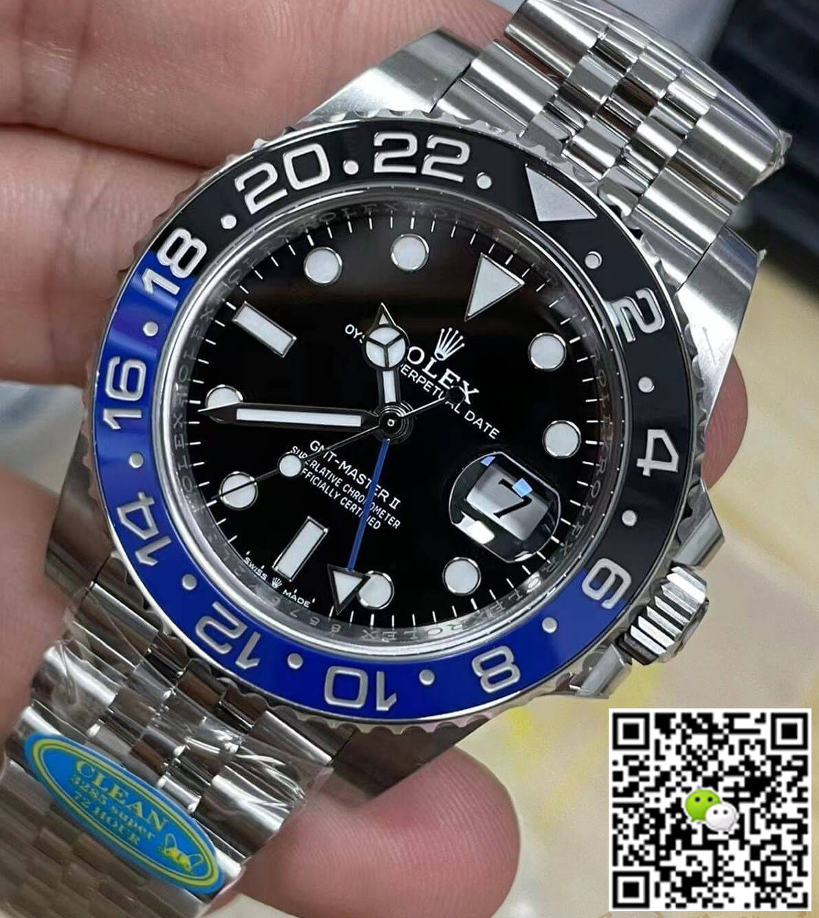 Replica R01ex GMT Master II M126710BLNR-0002 1:1 Best Edition Clean Factory V2 Black Dial