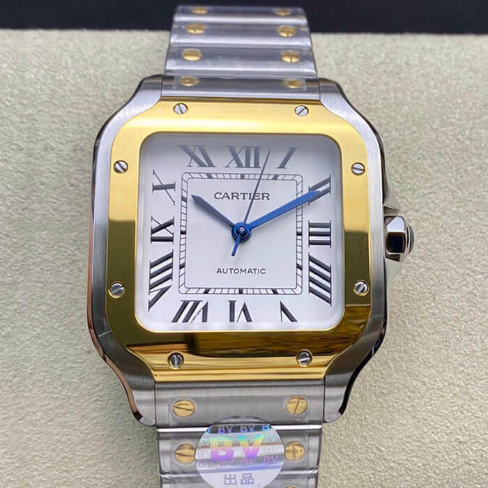 Ca*t1er Watch Rep De Santos W2SA0016 35MM 1:1 Best Edition BV Factory White Dial