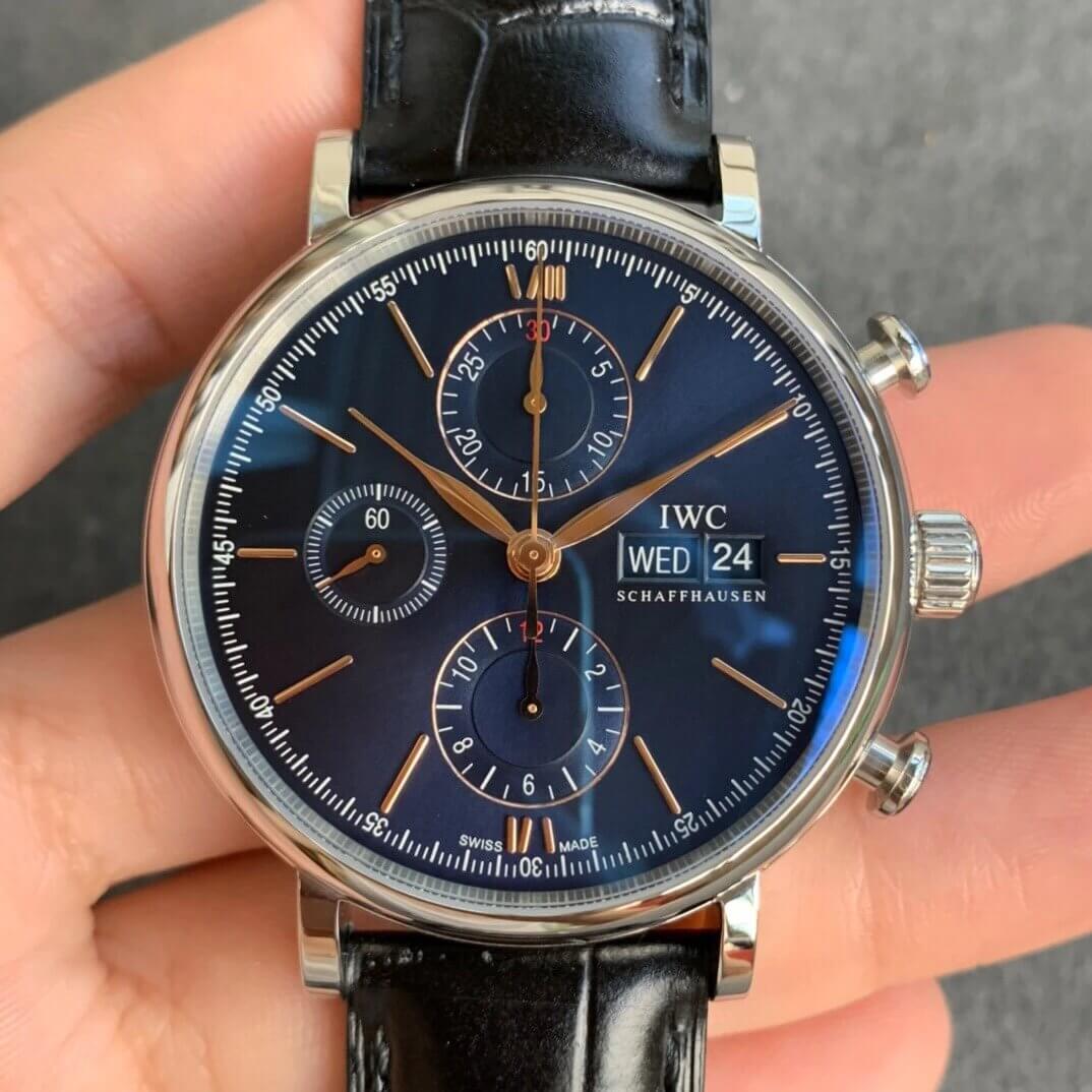 Replica IWC Portofino IW391036 1:1 Best Edition ZF Factory Blue Dial