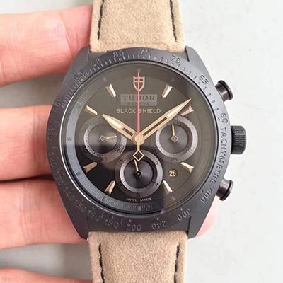 Replica Tudor Fastrider Black Shield M42000CN-0016 ZF Factory Mechanical Watches 1:1 Best Edition Swiss ETA7753