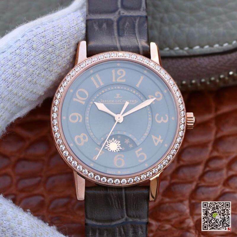 Jaeger Lecoultre Replica rendez vous Dating Q3442450 1:1 Best Edition Swiss ETA898A/1 Solid 316L stainless steel bezel