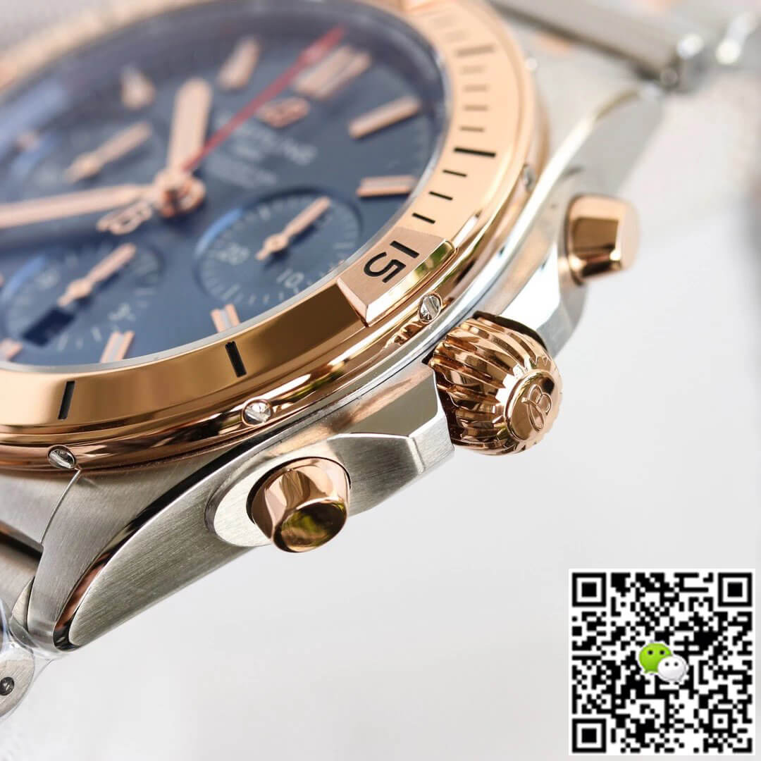 Replica Breitling Chronomat UB0134101C1U1 1:1 Best Edition GF Factory Blue Dial