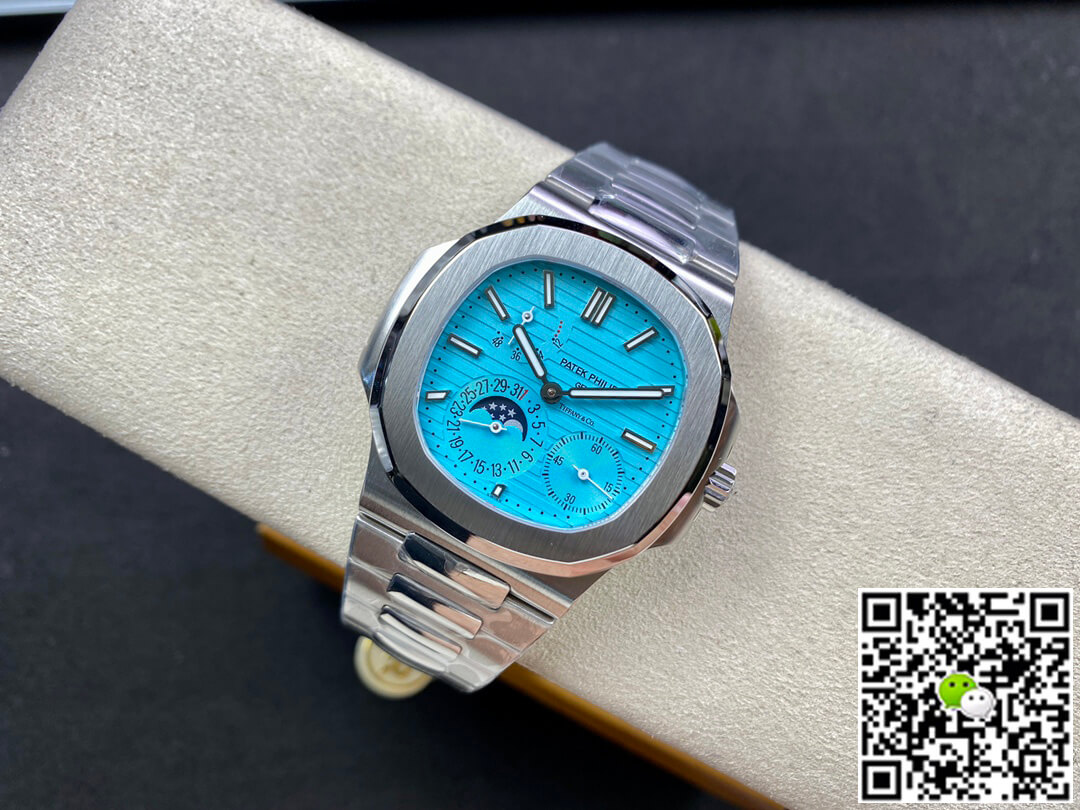 Replica Pat*k Phi1i*pe Nautilus 5712 1:1 Best Edition GR Factory T*f*ny Blue Dial