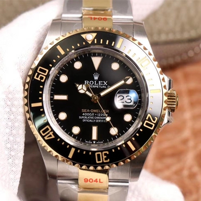 Replica R01ex Sea Dweller M126603 1:1 Best Edition GM Factory V3 Swiss ETA3235