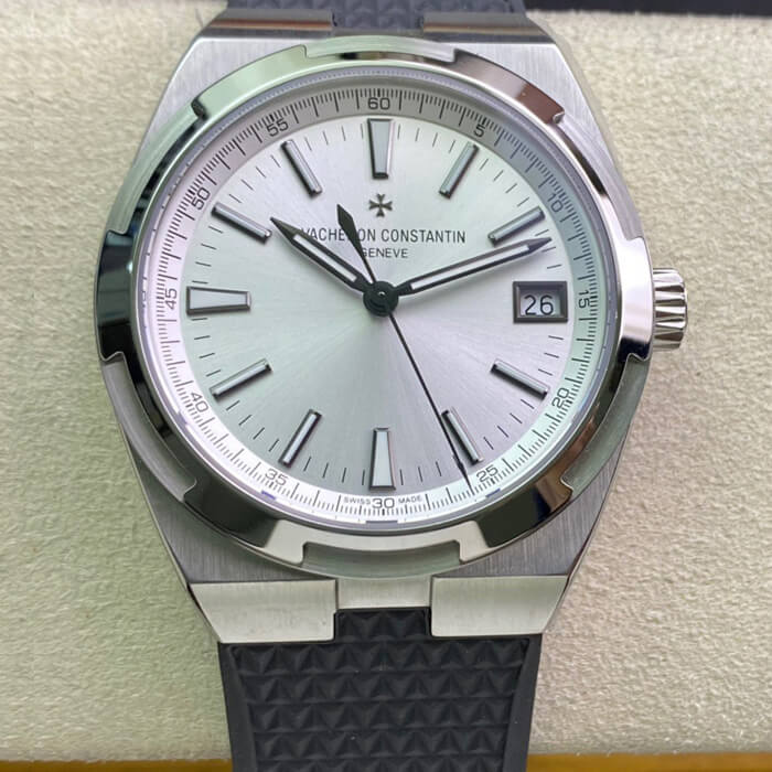 Replica Vacheron C0nstan1n Overseas 4500V 1:1 Best Edition 8F Factory Black Strap