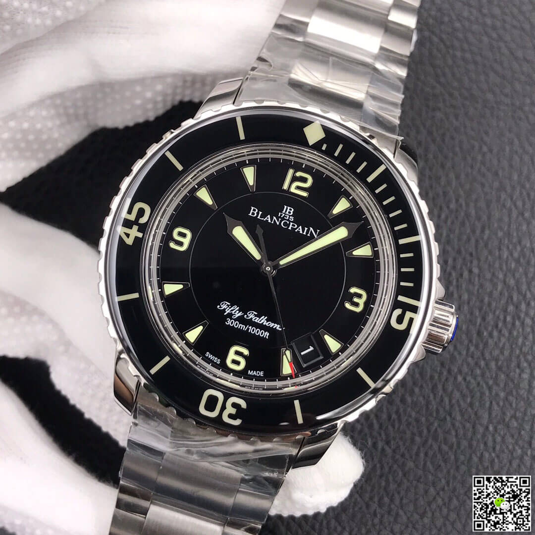 Replica Blancpain Fifty Fathoms 5015 1:1 Best Edition ZF Factory Stainless Steel