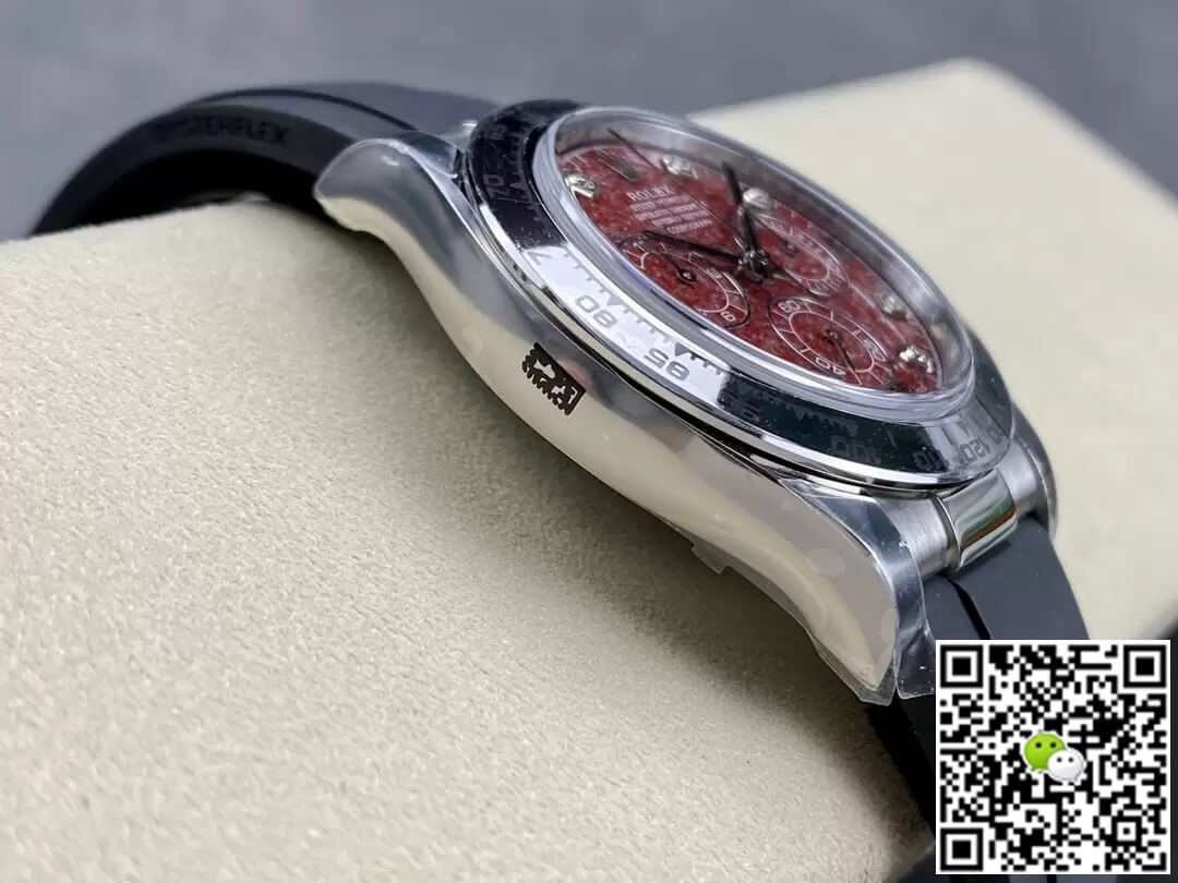 Replica R01ex Cosmograph Daytona 116589 1:1 Best Edition Clean Factory Rubber Strap