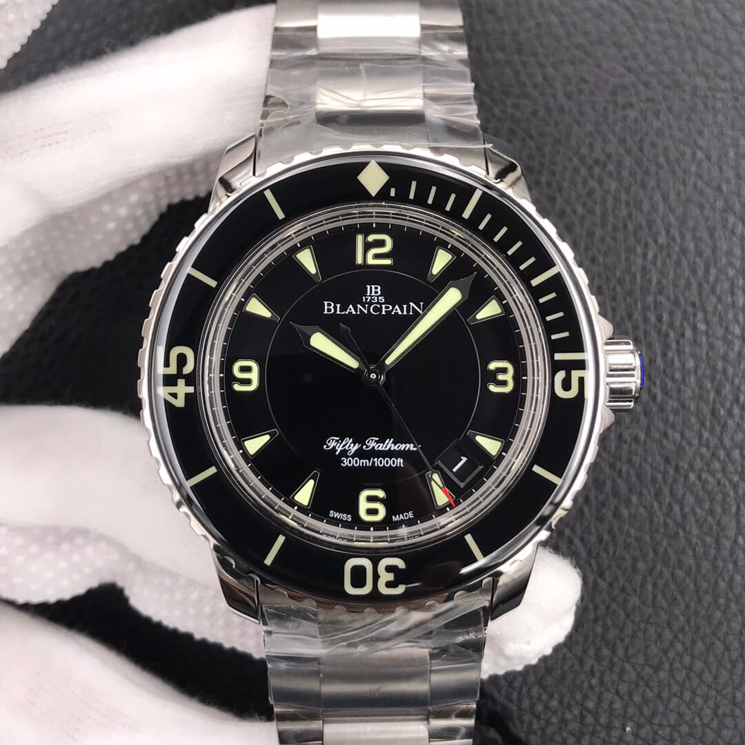 Replica Blancpain Fifty Fathoms 5015 1:1 Best Edition ZF Factory Stainless Steel