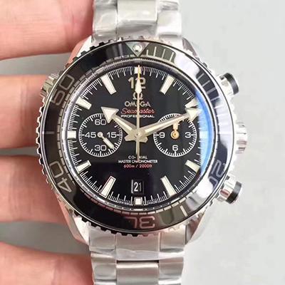 Replica 0me*ga Seamaster Planet Ocean 232.30.46.51.01.001 OM Factory 1:1 Best Edition Swiss ETA7750 Black Dial