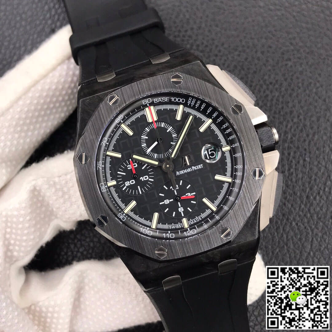 Replica Audemars P1g*et Royal Oak Offshore 26405CE.OO.A002CA.01 1:1 Best Edition JF Factory V2 Black Dial