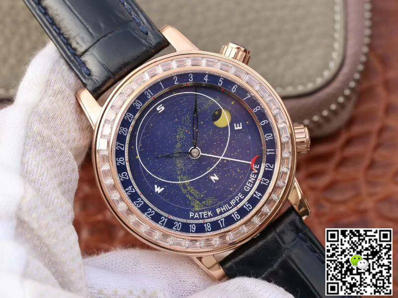 Replica Pat*k Phi1i*pe Grand Complications 6103P-001 TW Factory 1:1 Best Edition Swiss ETA240 Blue Dial