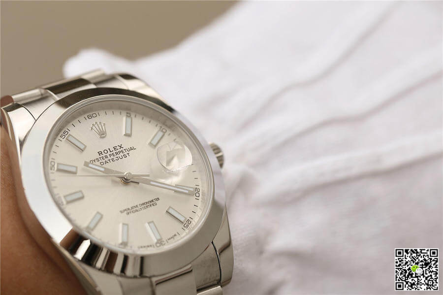 Replica R01ex Datejust M126300-0005 1:1 Best Edition EW Factory White Dial